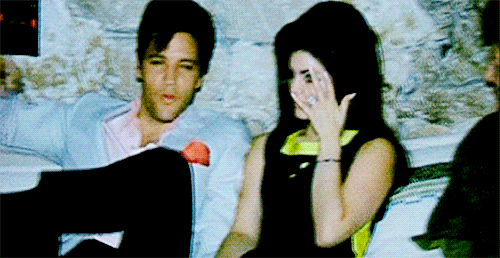 MOVING Elvis and Priscilla April 30 1967 she showing off her engagement ring